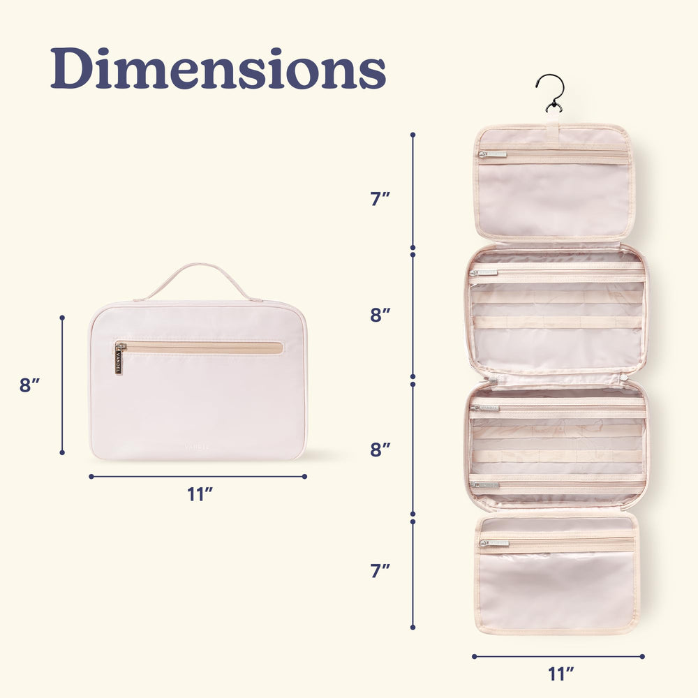 VANDEL makes brushes and makeup easy to retrieve with smart layout.