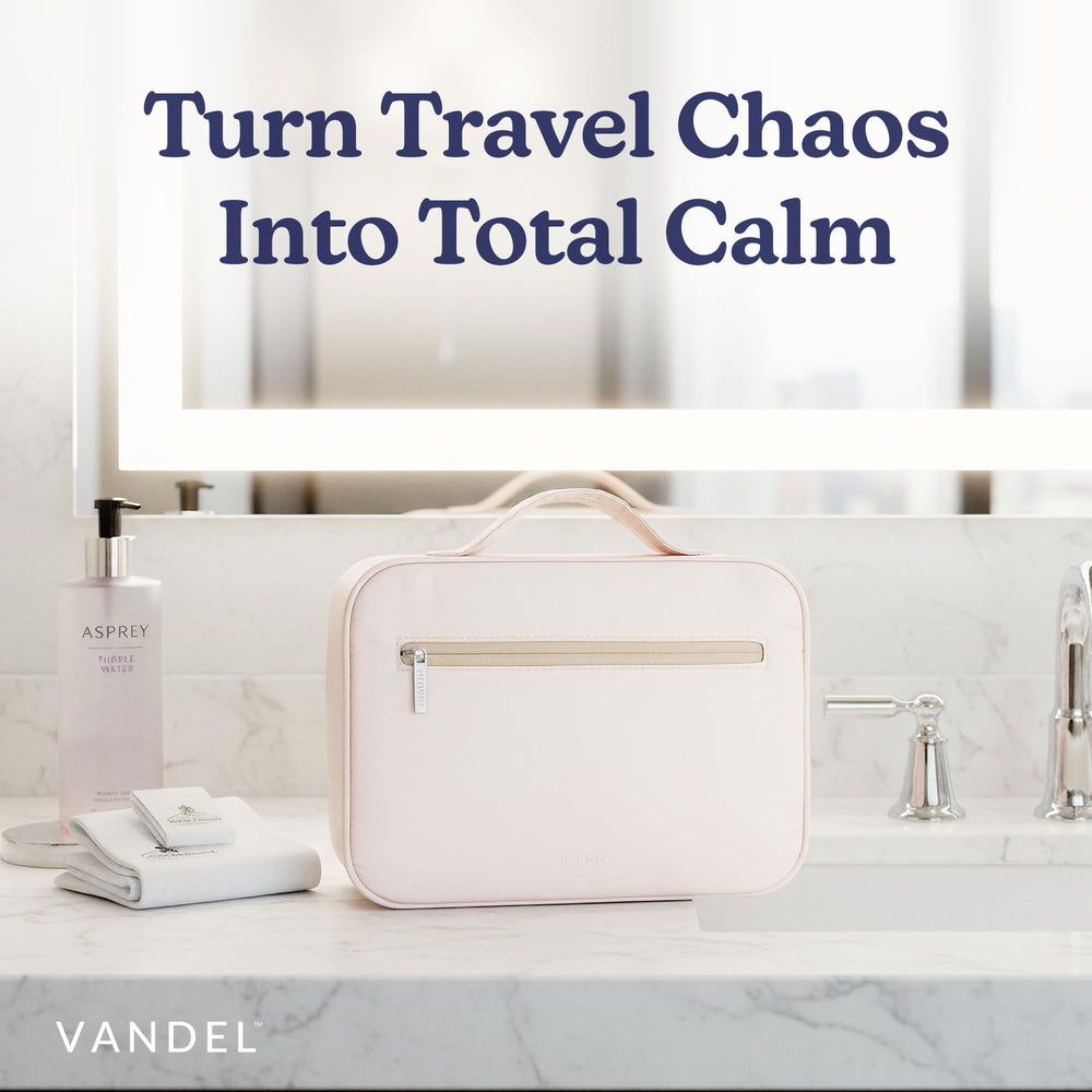VANDEL easy-clean fabric helps maintain a fresh-looking bag.