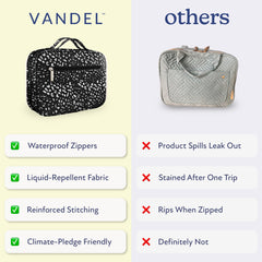 VANDEL compact travel bag fits carry-on essentials with room to spare