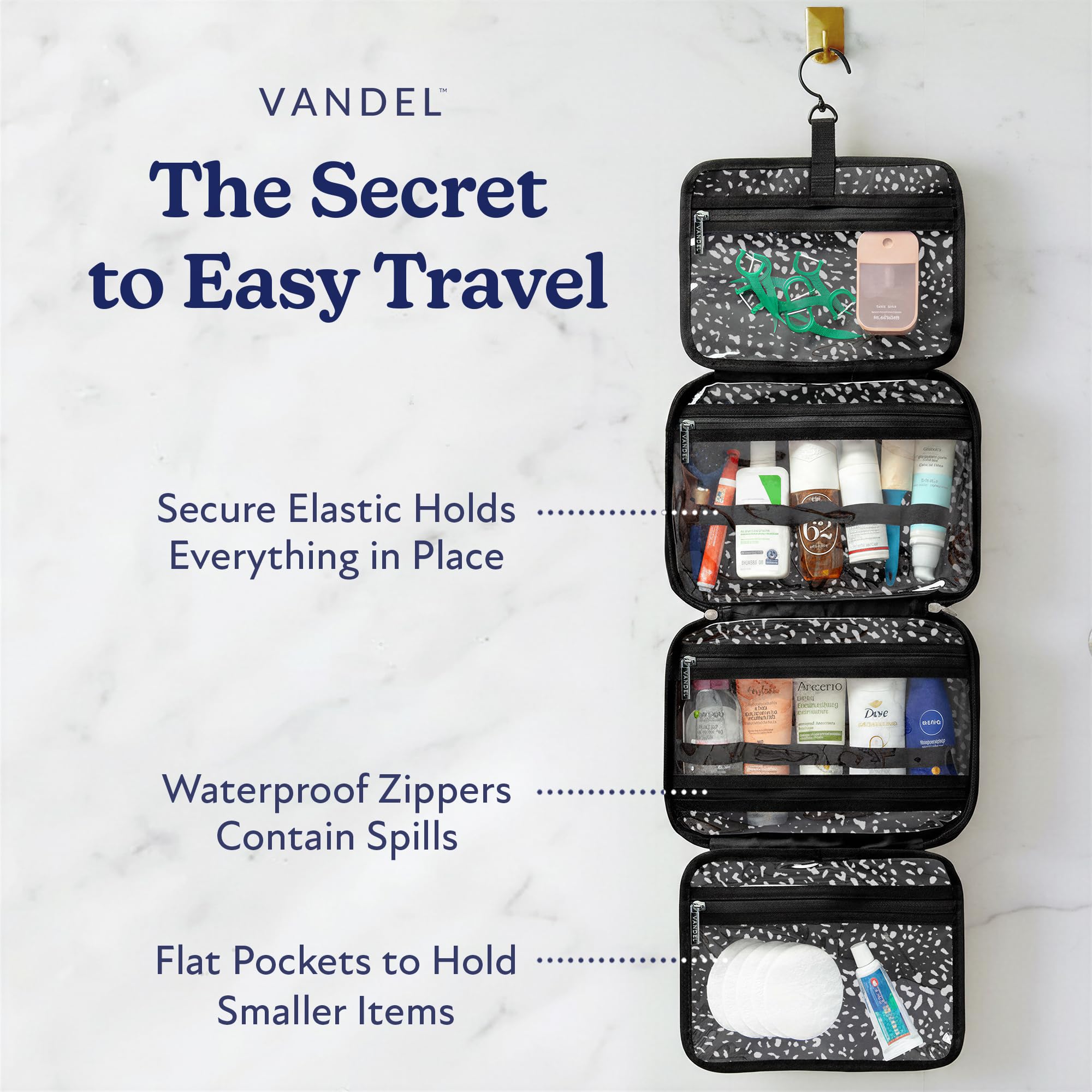 VANDEL waterproof zippers keep liquids contained and leaks at bay