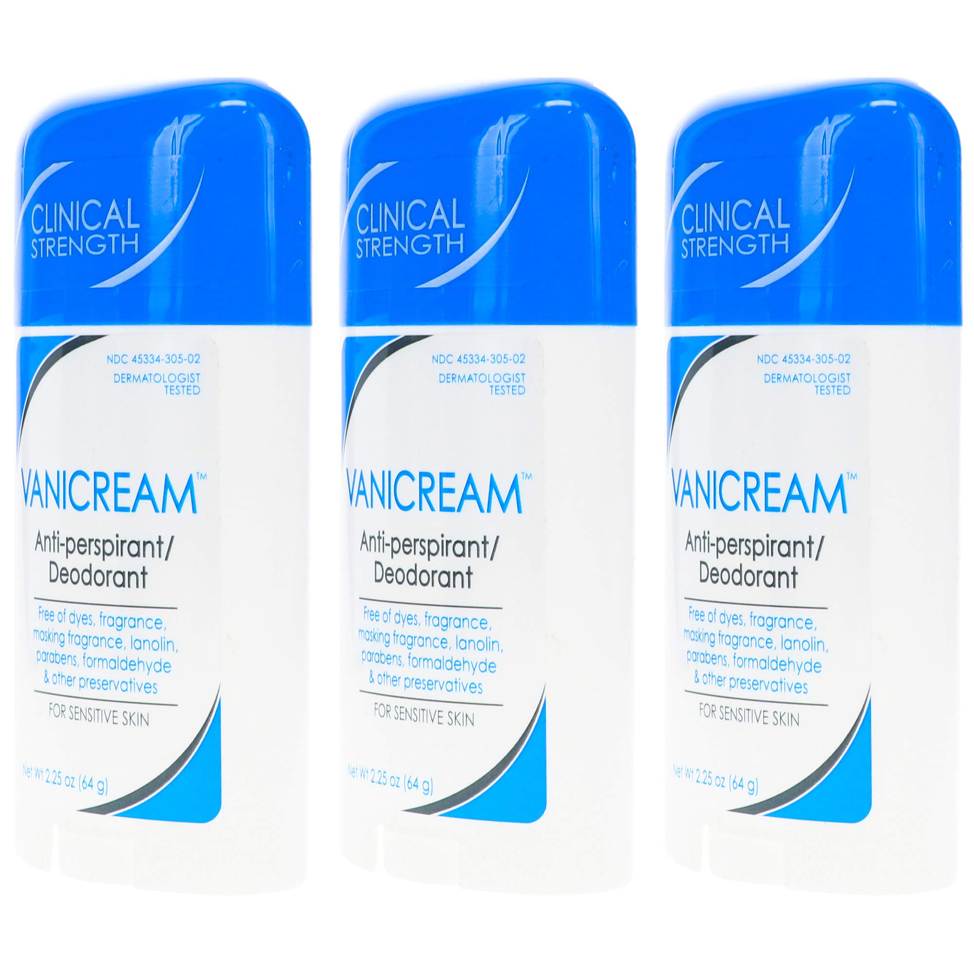 Vanicream anti-perspirant fragrance-free formula for all-day protection