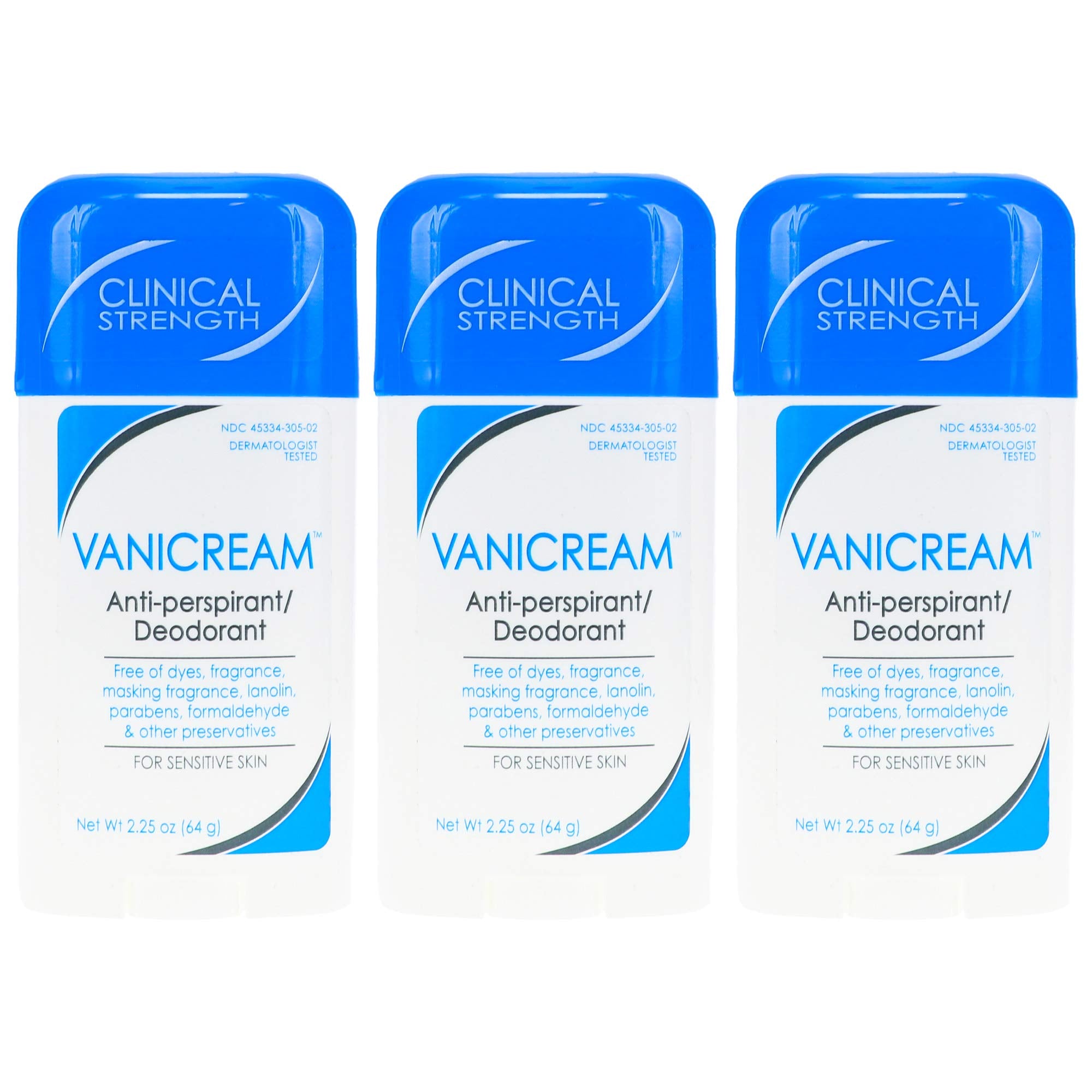 Vanicream anti-perspirant smooth-application for sensitive underarms and a dry feel