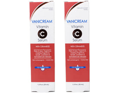 Vanicream Vitamin C Serum with Ceramides bottle showing gentle brightening for sensitive skin.