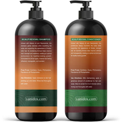 VANIDOX Batana Oil hair care set on countertop for daily use idea