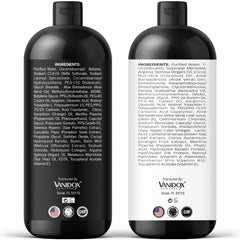 VANIDOX USA-made label close-up communicates domestic manufacturing quality.