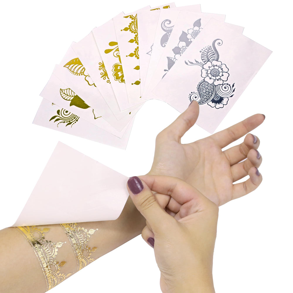 Vanli's glitter tattoos are waterproof and long-lasting for events and parties.