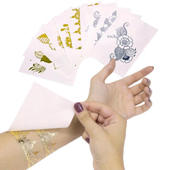 Vanli's glitter tattoos are waterproof and long-lasting for events and parties.