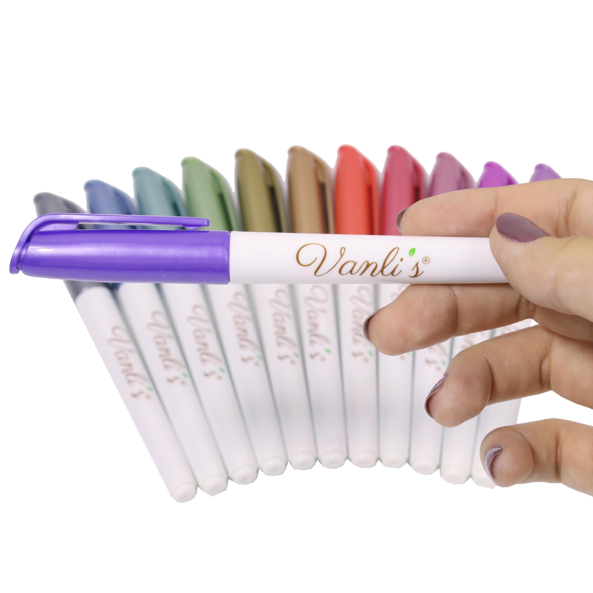 Vanli's packaging includes 30 stencil papers for easy design reuse.