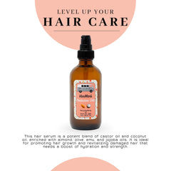VanMan Protection Oil Serum applied on hair strand adds glossy finish