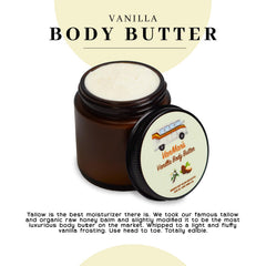 Organic raw honey blend in Vanman's formula supports gentle hydration.