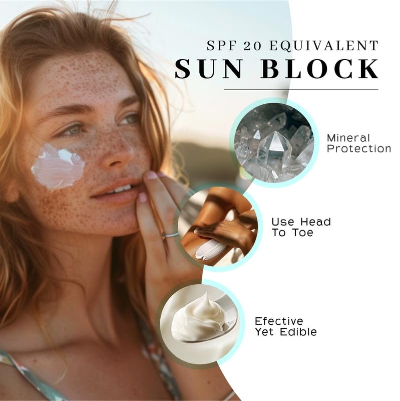 Vanman's zinc and tallow sunscreen during outdoor activity showing water-resistant formula