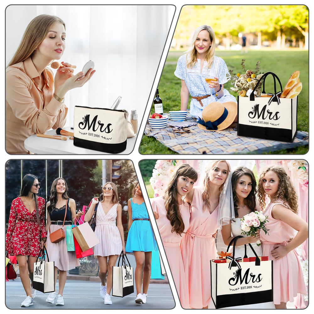 Vanqruo Mrs 2026 tote double stitching for durability