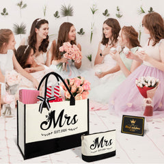 Vanqruo Mrs 2026 tote interior showing roomy space for essentials