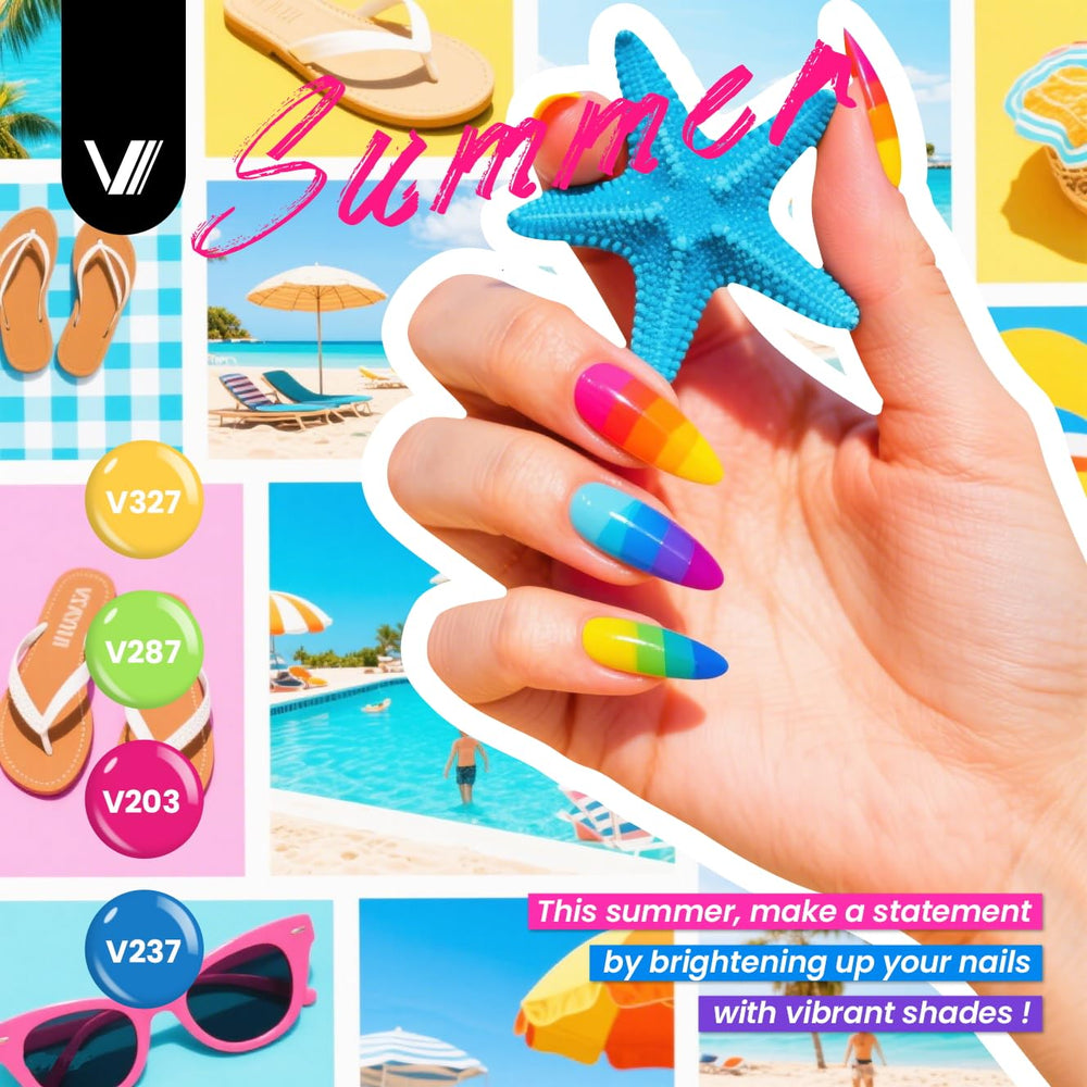 Vanreesa matte top coat delivers a soft, velvety look.