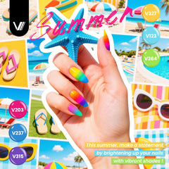 Vanreesa matte top coat 7ml adds velvety, smudge-resistant look