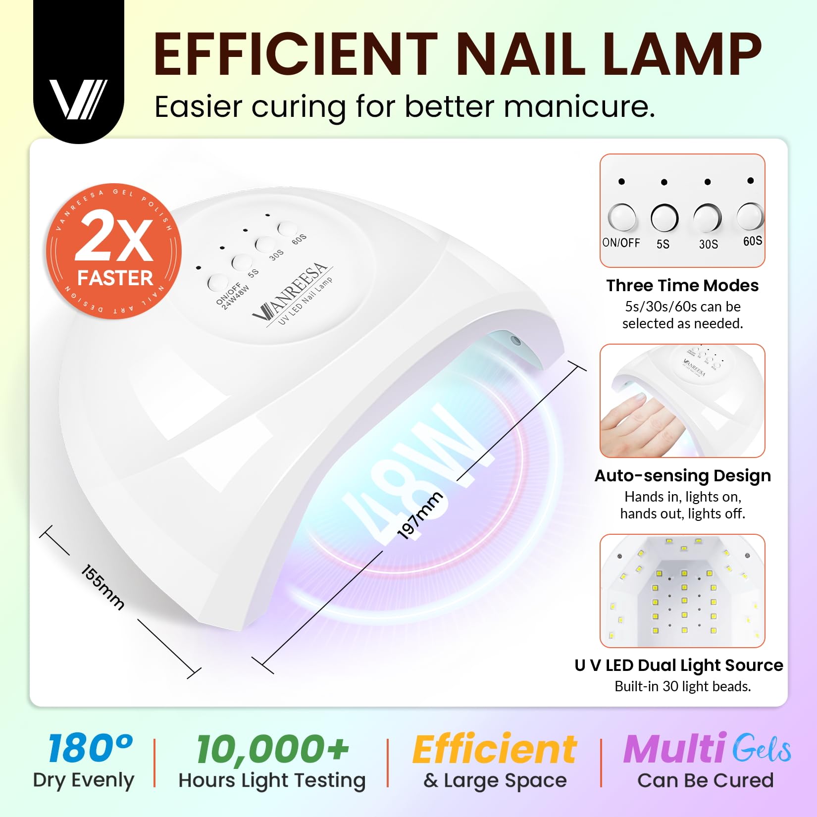 VANREESA nail drill kit 14pc for efficient prep and removal
