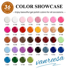 VANREESA 48W UV lamp front view for fast, even curing of gel nails