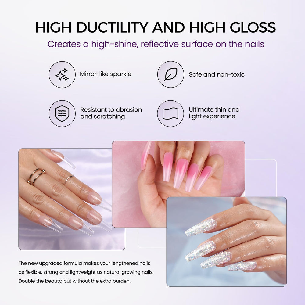 VANSISOS base and top coat for lasting shine and protection
