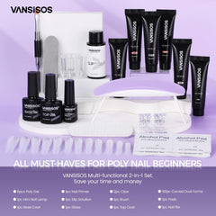 VANSISOS mini UV lamp speeds cure for durable salon-like nails