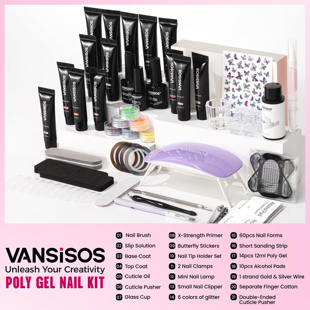 VANSISOS compact UV lamp for fast home curing.