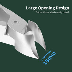 VanWin clippers with slanted curved blade for precise ingrown nail trimming