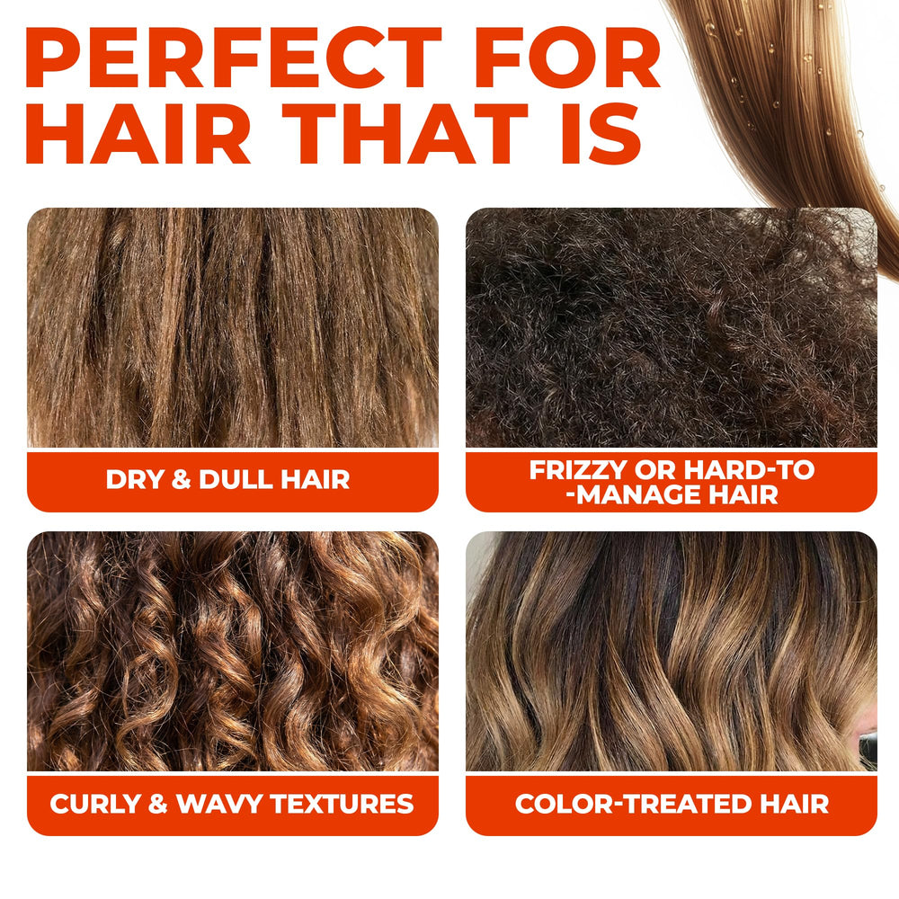 VAO Deep Conditioning Hair Mask label emphasizes a clean formula for sensitive scalps.