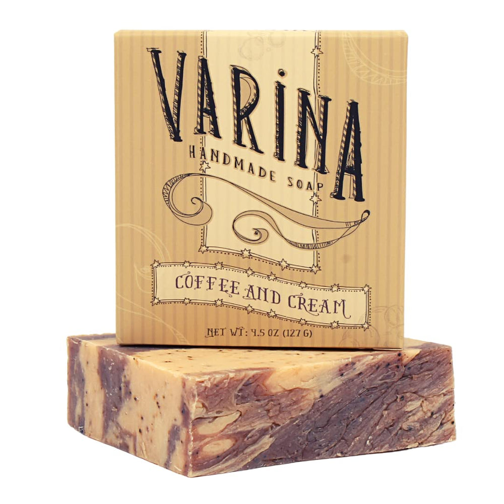 Varina earthy notes from coffee and cream for a natural cleanse (no added fragrance).