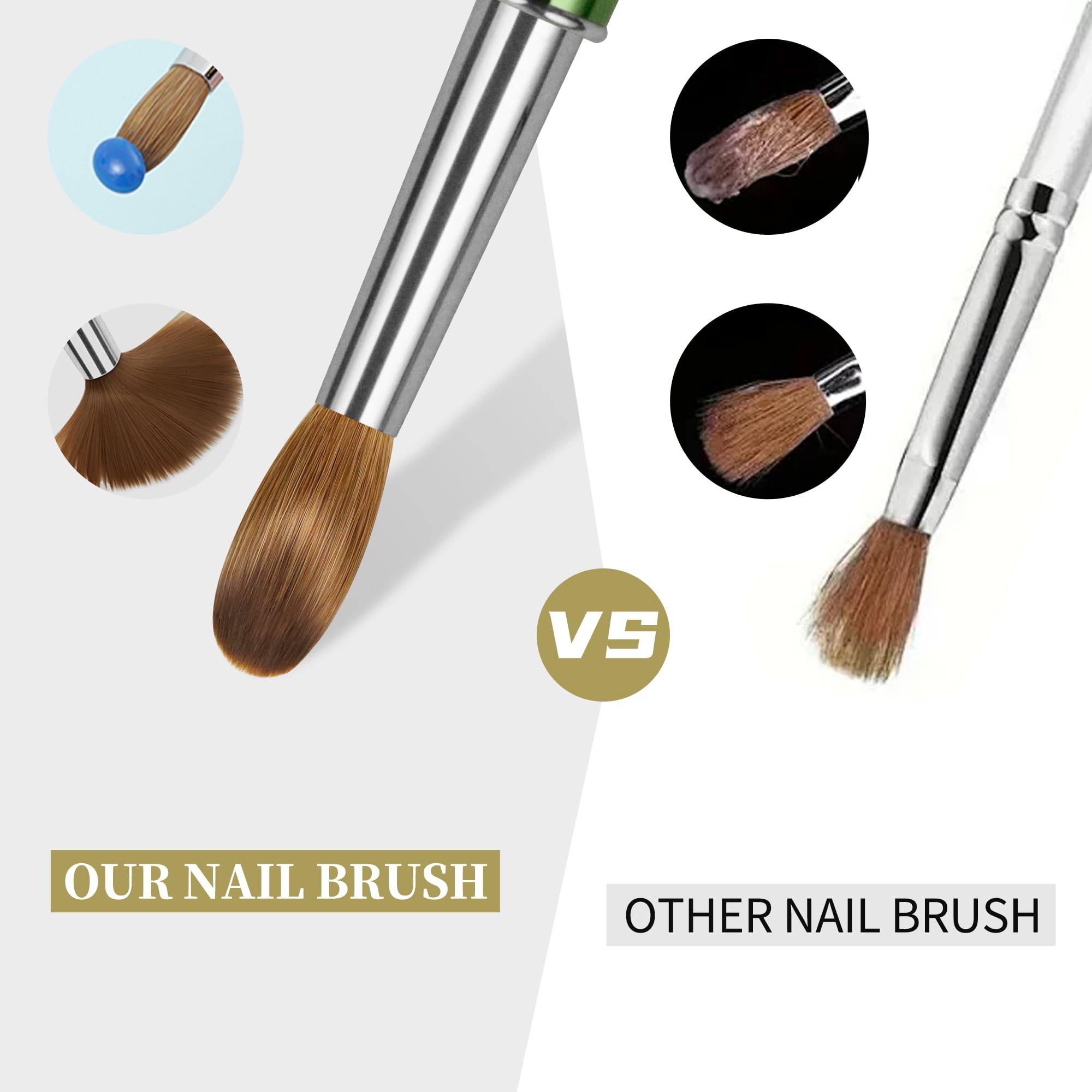 varnishea professional use nail art brush for detailed designs