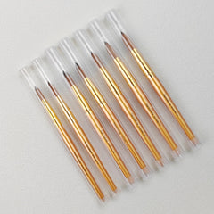varnishea Kolinsky brush packaging and display suited for professional or home studios