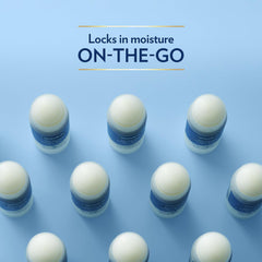 Vaseline balm-stick on arms and legs provides easily absorbed hydration.