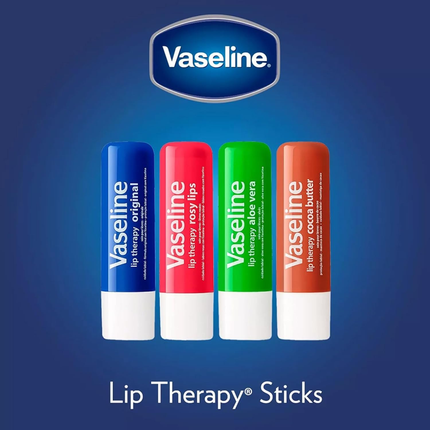 Vaseline dermatologists-recommended lip care uses trusted ingredients.