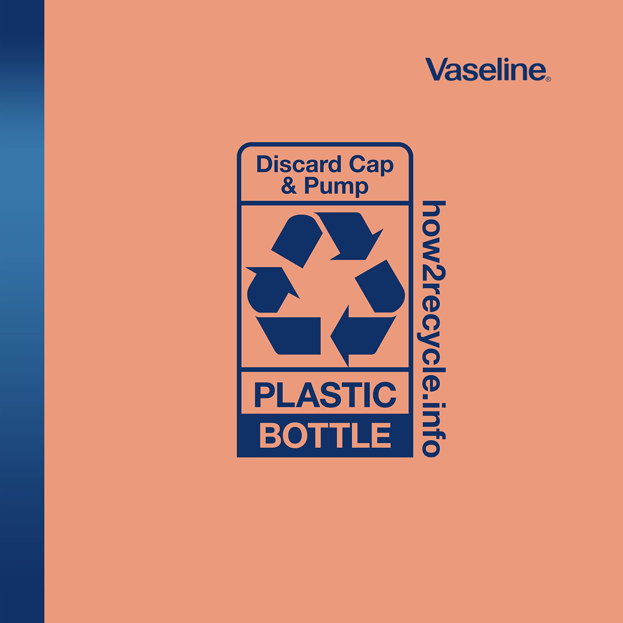 Vaseline Illuminate Me recyclable packaging emphasizes eco-friendly design.