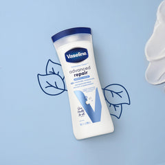 Vaseline Intensive Care Lotion Unscented 2-pack display highlighting value and convenience