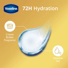 Vaseline Lip Therapy Creme Brulee Mini Pocket Size: slips into pockets for on-the-go moisture.