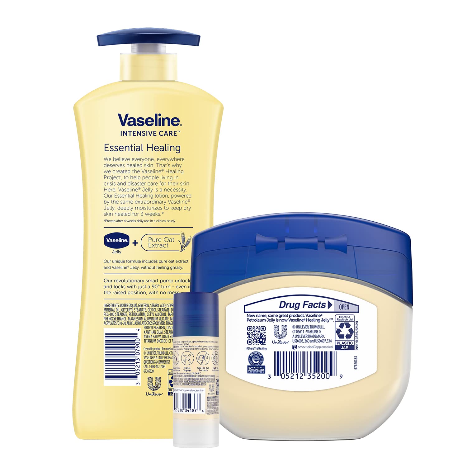 Vaseline Original Petroleum Jelly tub close-up