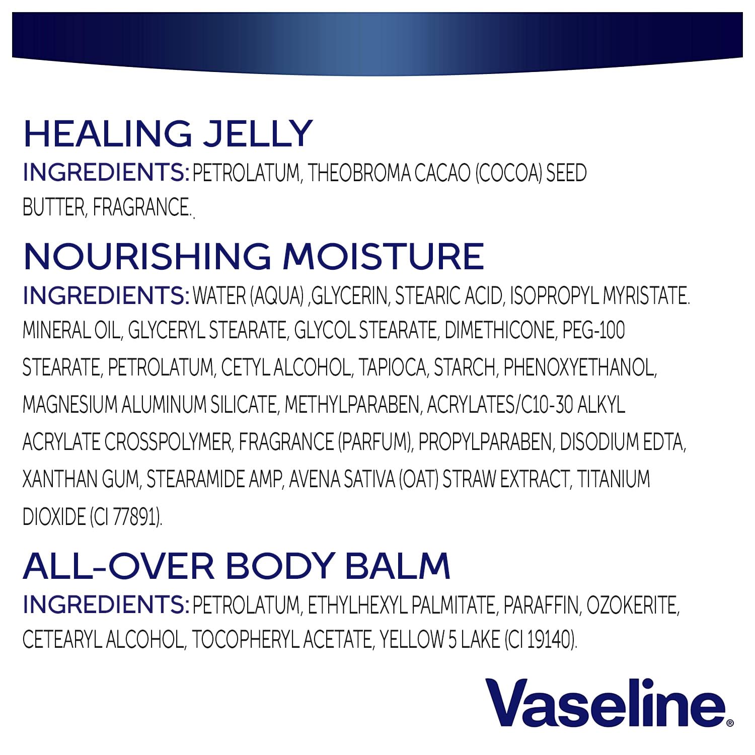 Travel-friendly Vaseline trio ready for on-the-go moisturization