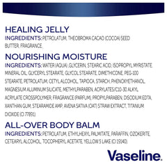 Travel-friendly Vaseline trio ready for on-the-go moisturization