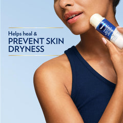Vaseline travel-size moisturizer stick fits in bags for on-the-go use.