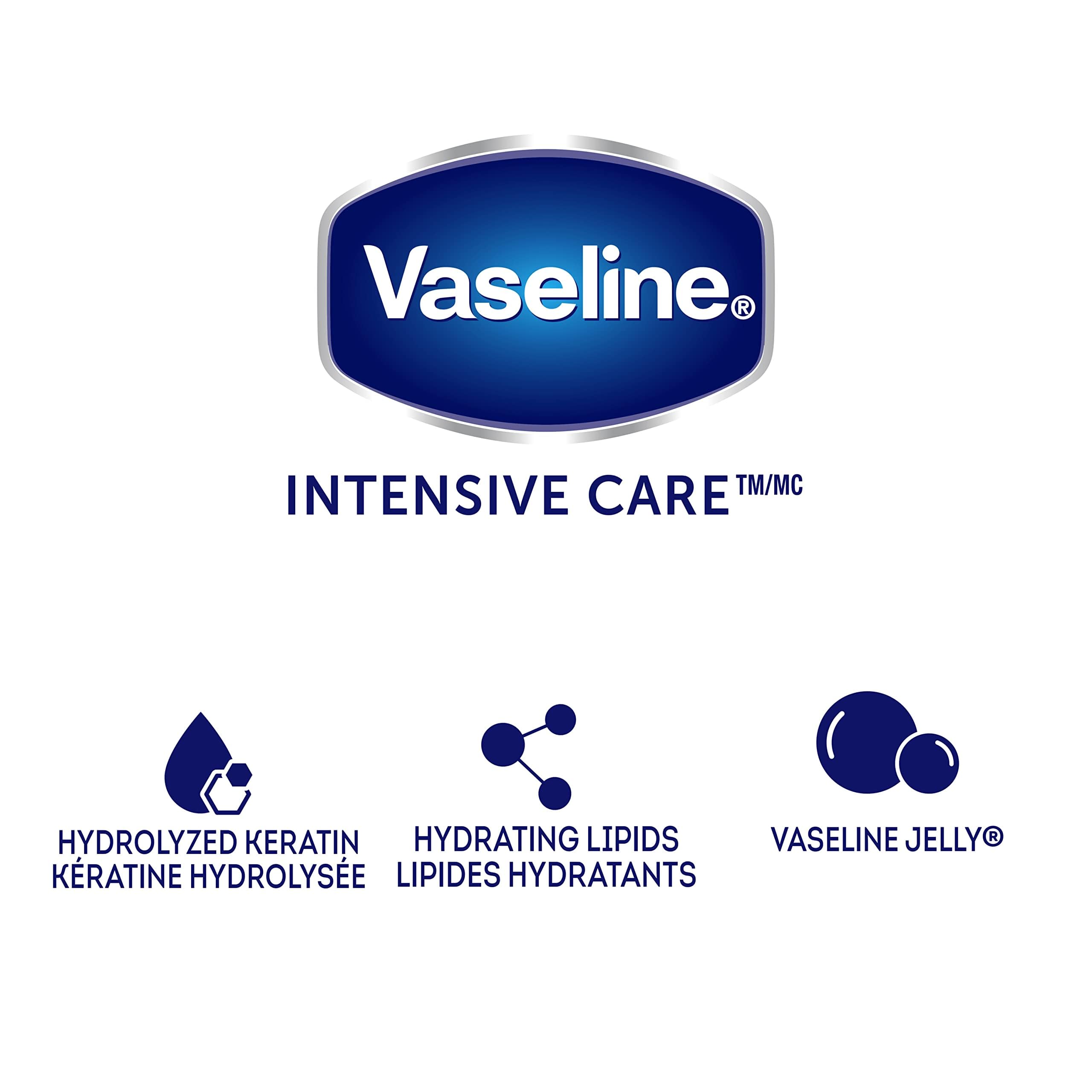 Vaseline travel-size tube for on-the-go hydration during trips.