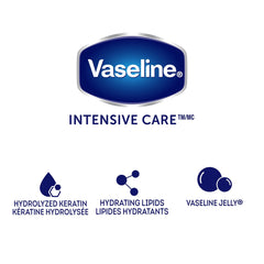 Vaseline travel-size tube for on-the-go hydration during trips.