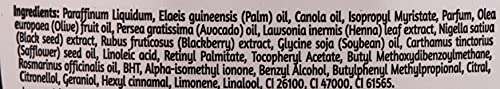 Vatika Naturals Dabur Enriched Black Seed Hair Oil after use adds softness.