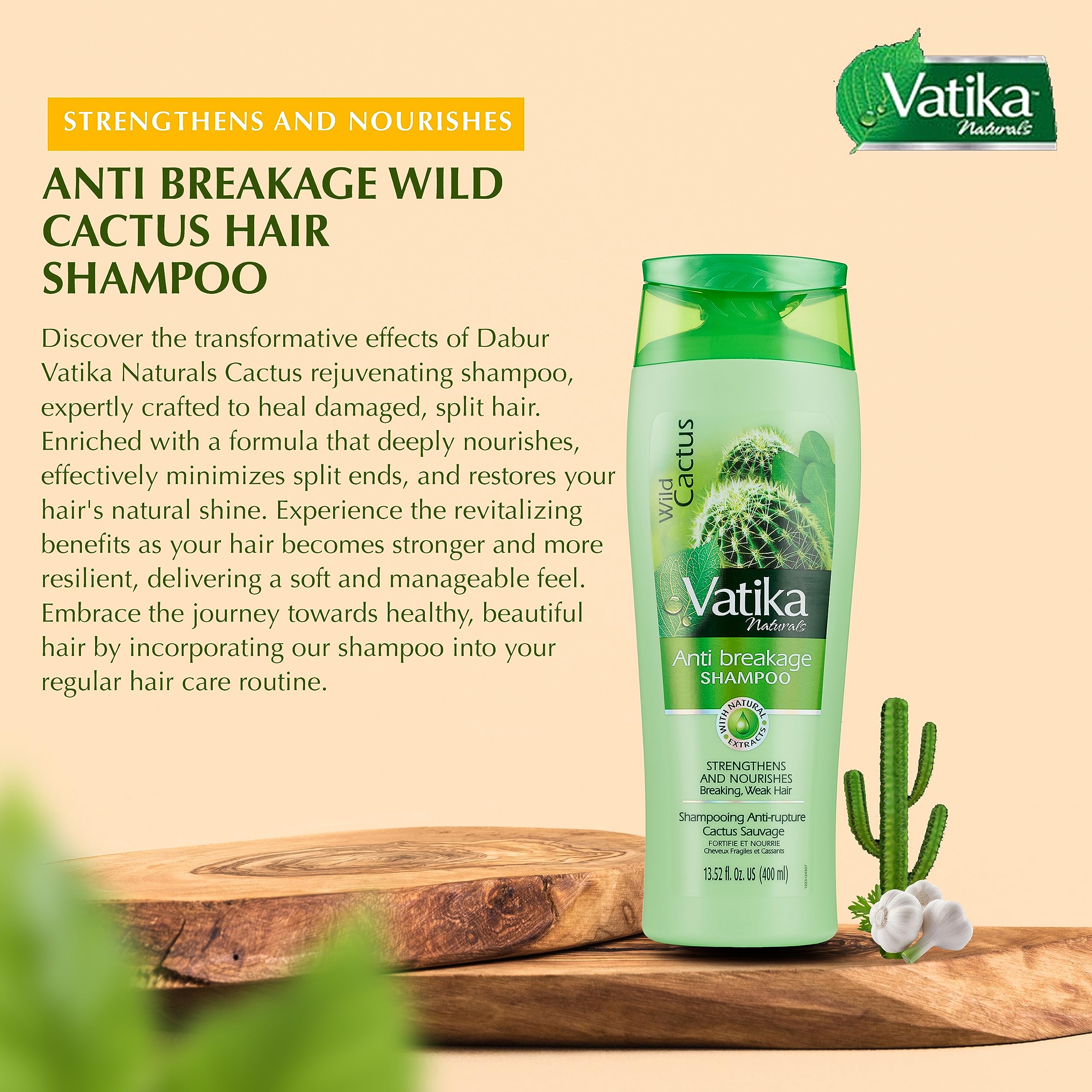 Vatika Naturals Daily Shampoo lather on scalp during wash.