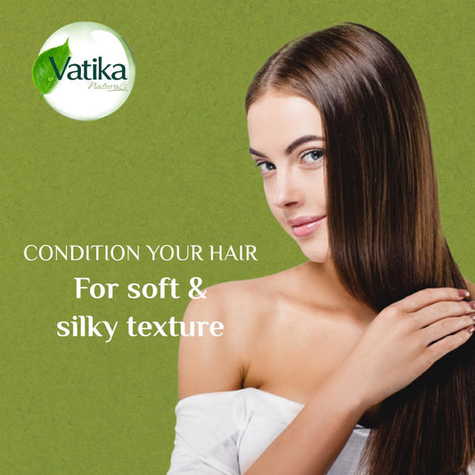 Vatika Naturals Henna Conditioning Shampoo rich lather for gentle cleansing