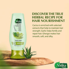 Vatika Naturals Moisturizing Conditioner frizz-control for sleek hair finish