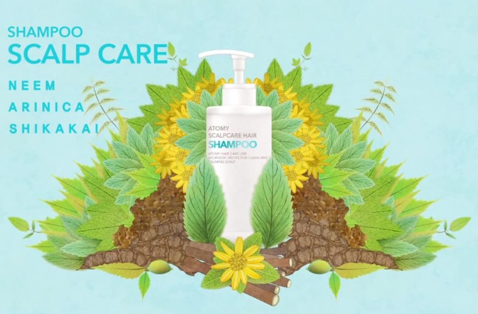 VAU Atomy shampoo is suitable for family use.