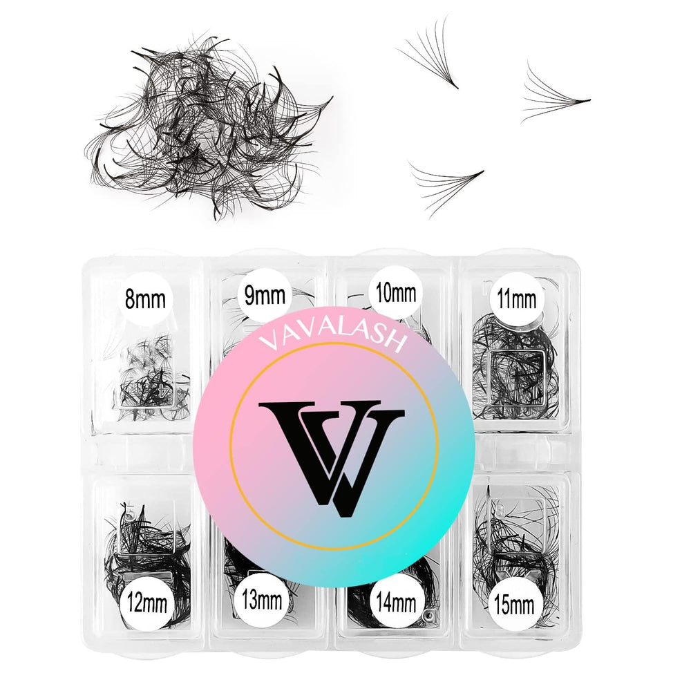 VAVALASH 600 fans premade box: efficient supply for busy lash artists.