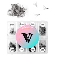 VAVALASH 600 premade fans box with organized grids for fast sets