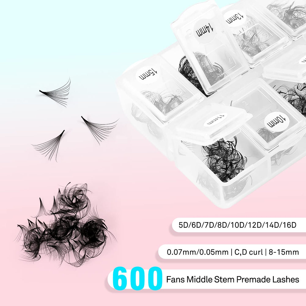 VAVALASH handmade Korean PBT black lashes with soft, natural feel.