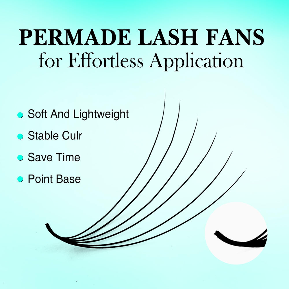 VAVALASH premade fans natural curl with lasting lift