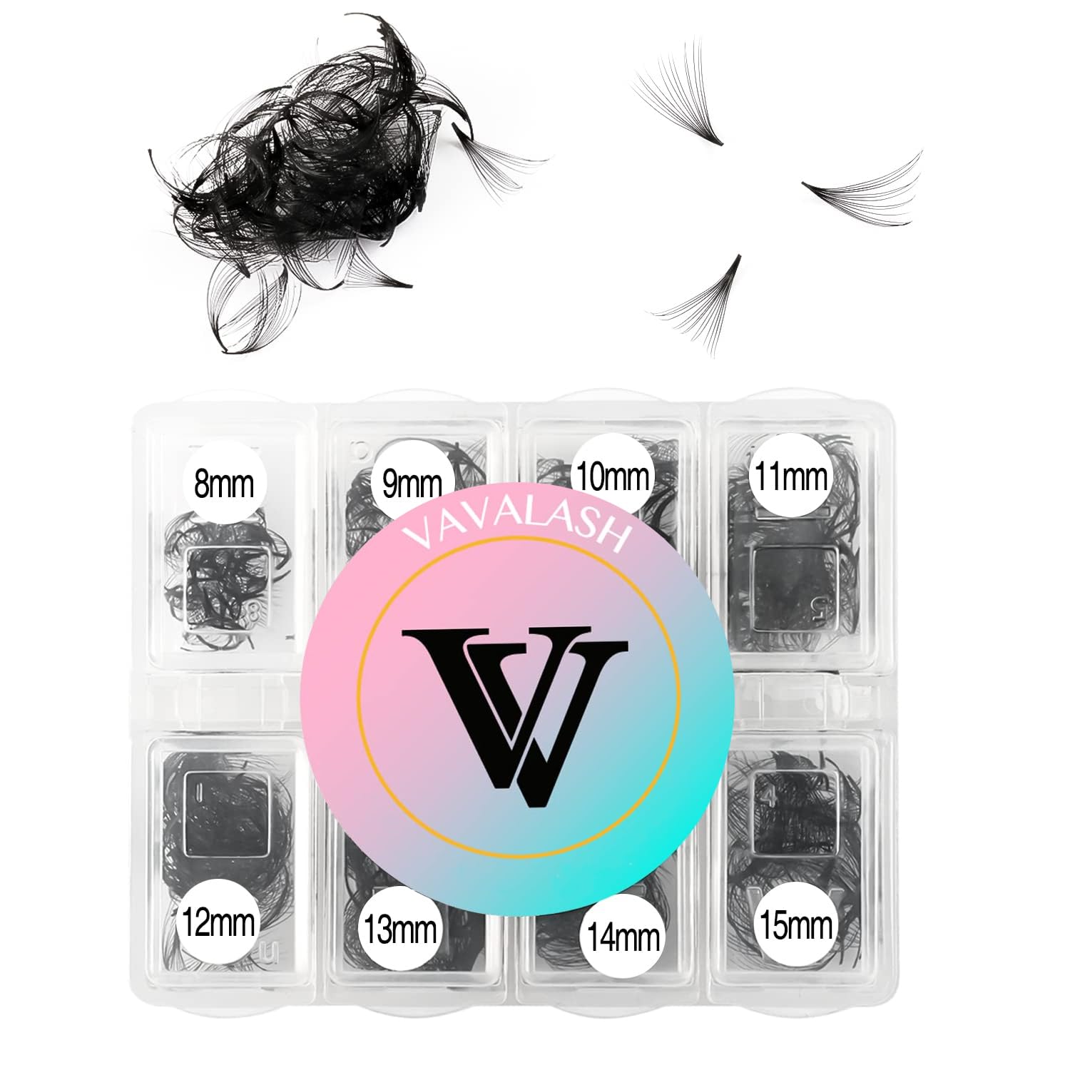 VAVALASH premade loose fans 600-box shows value and organization